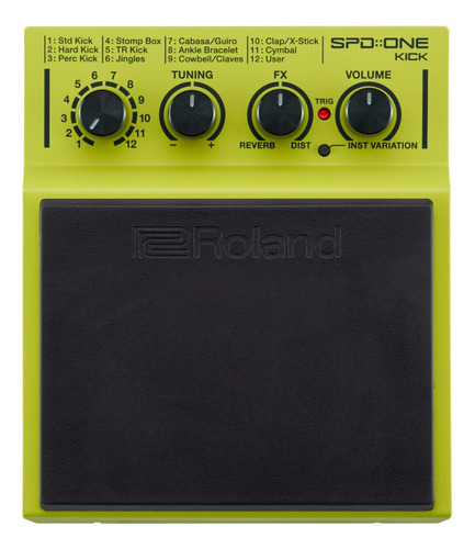 Tambor Electrónico Roland Spd-1k Kick Con 22 Sonidos