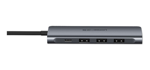 Conversor Usb-c Hdmi+3usb 3.0a+pd