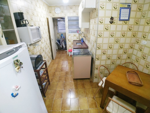 Imagem 11 de 15 de Apartamento Á Venda - Praia Das Asturias - 2 Dormitórios - Sacada - Vaga - Elevador - Guarujá/sp - Ap05197 - 68109551