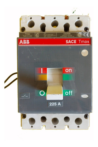 Abb Sace Tmax Ts3h-d 225a Circuit Breaker 3polos Rtp1406