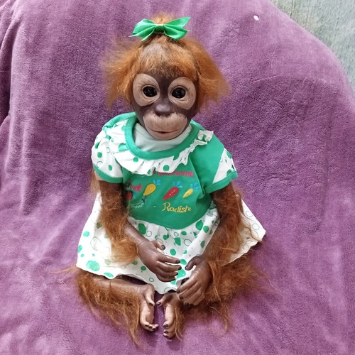 Bebé Orangután Reborn (Usado)
