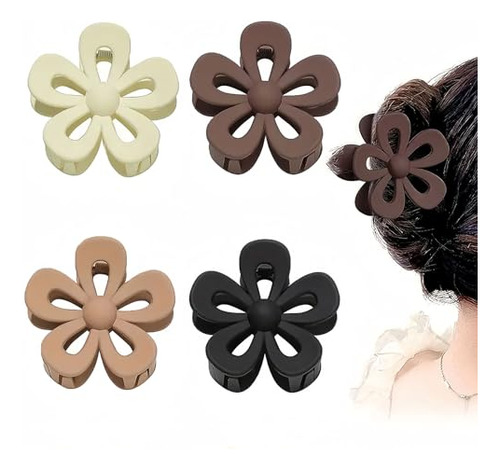 Pinzas De Garra De Flores Para Cabello Grueso Y Delgado, Lin