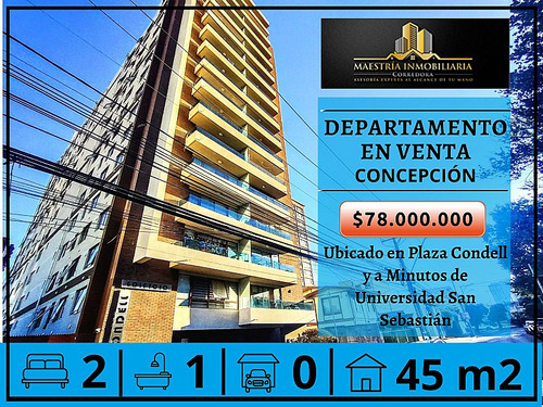 Se Vende Departamento  Plaza Condell, Concepción