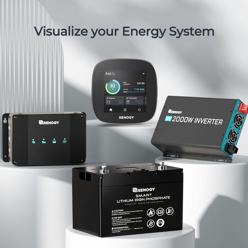 Panel De Monitoreo De Energía Todo En Uno Wi-fi, Negro