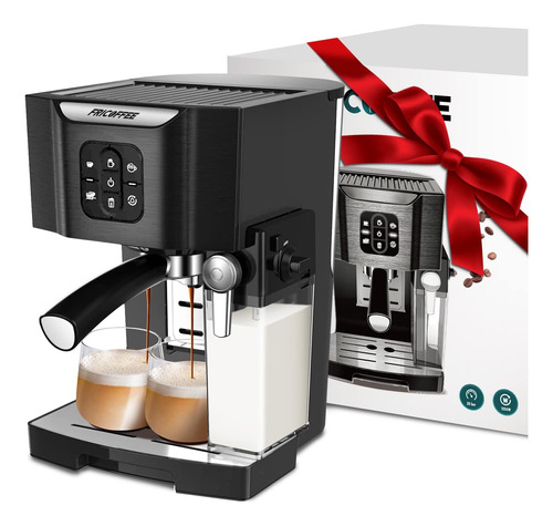 Máquina De Café Expreso Semiautomática  Marca Con Espumador