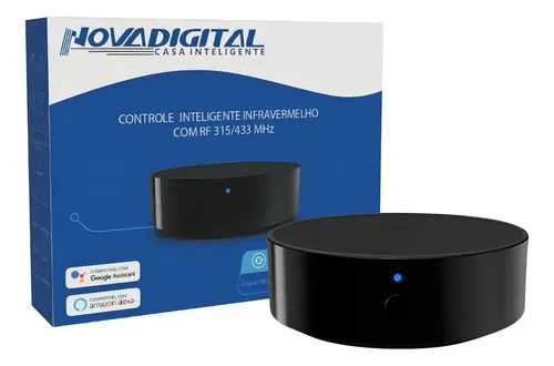 Controle Universal NovaDigital RM6 PRO Infravermelho RF Wi-Fi 2.4...