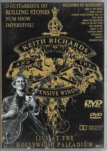 Dvd - Keith Richards - And The Xpensive Winos