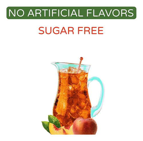 Te Frio Crystal Light Peach Iced Black Tea 16 Pack Durazno