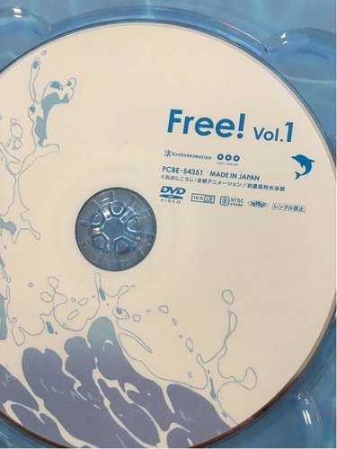 Imagen 4 de 8 de Dvd Free! Animation Vol. 1 Gastovic Anime Store