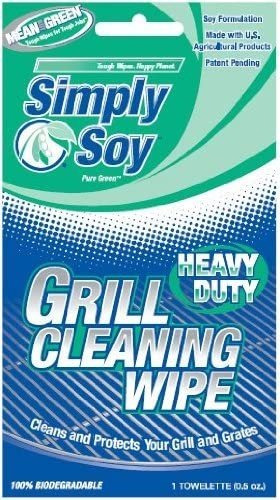 Nutek Green Bet-0036 Simply Soy Grill Cleaning Wipes