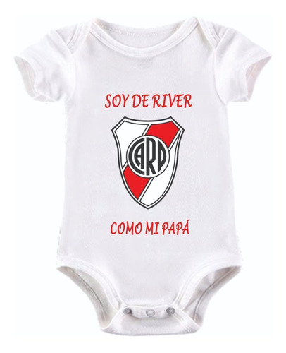 Body Para Bebe Personalizado River Plate Todos Los Equipos