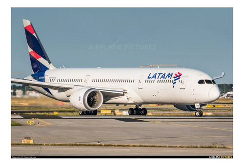 Boeing 787 Latam Chile Avión A Escala 1/400 Gemini Jets