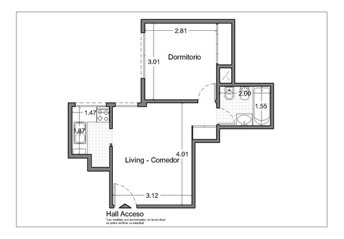 Imagen 2 de 17 de Departamento 2 Amb Recoleta Oportunidad!