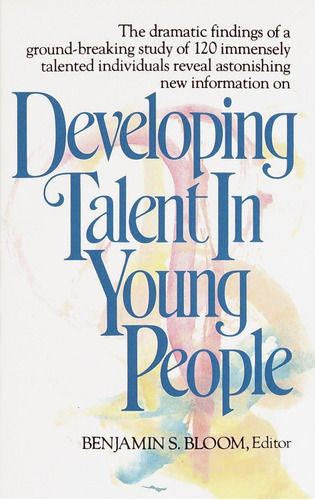 Libro:  Developing Talent In Young People