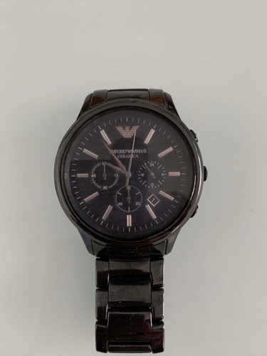 Relógio Emporio Armani Ceramica Black