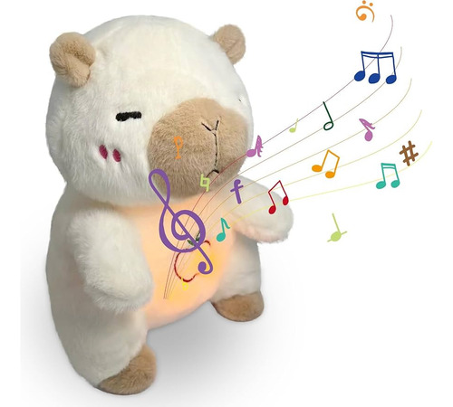 Peluche Capibara Calma Ansiedad, Para Dormir. Vers. 4 Modos