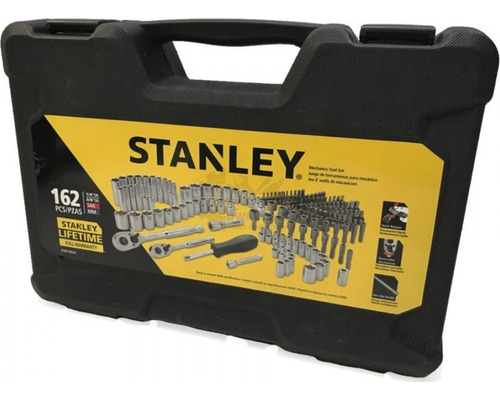 Stanley Juego De Herramientas Mecánicas 162 Pz Maletín Xtr