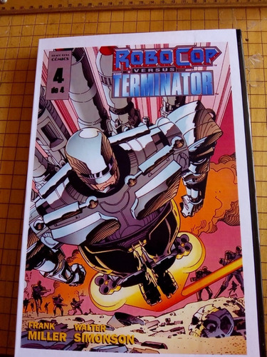 Imagen 5 de 5 de Robocop Vs Terminator Español Pasta Dura