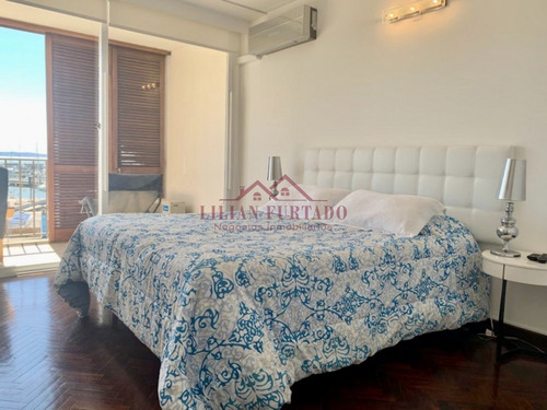 Departamento Con Espectacular Vista Al Puerto De Punta Del Este En Venta Un Dormitorio- Ref: 1442