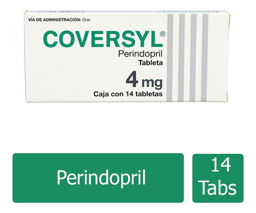 Coversyl 4mg Caja Con 14 Tabletas