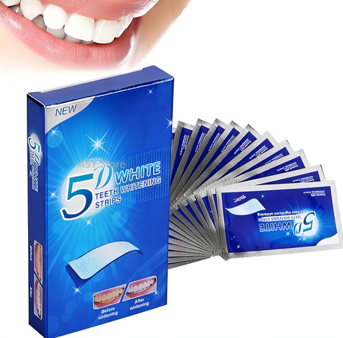 . Cinta Blanqueadora/blanqueadora De Dientes 3 D White 28 Pz