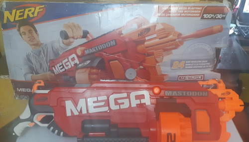 Ametralladora Nerf N-strike Mega Mastodon