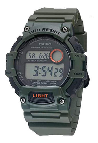 Reloj Casio Hombre Trt-110h Mud Resist 100 Mts Illuminator 