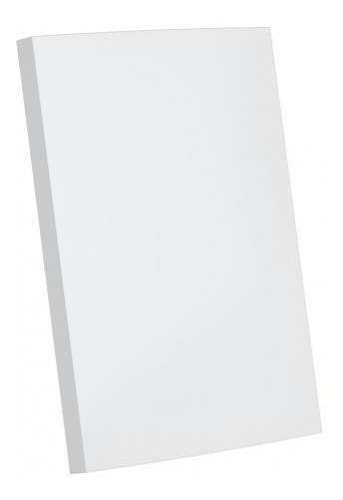 Placa Cega 4x2 Com Suporte - Enerbras Dubai Branco