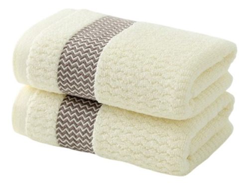 2 Toallas Absorbentes De Algodón Puro, Toallas Faciales, Sua