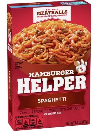 Mezcla De Spaguetti Con Salsa Italia Hamburger Helper 187gr