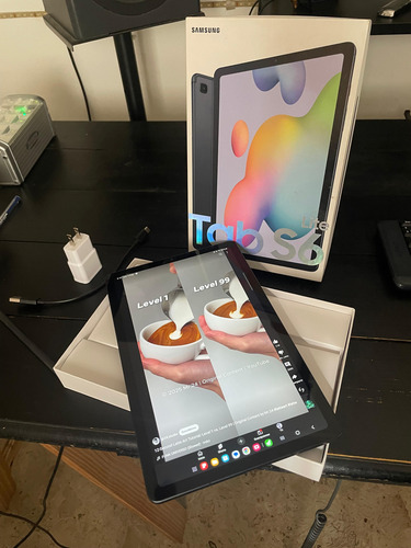 Tablet Samsung Galaxy Tab S6 Lite 64gb - Como Nueva Negro (Usado)