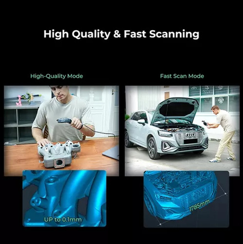 Scanner 3d Creality Cr-scan Ferret Pro Com Anti-shaking