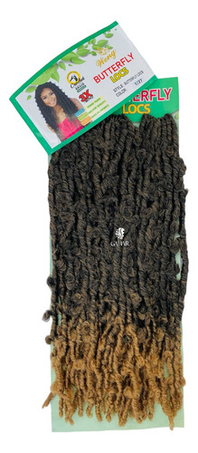 Combo de pelo sintético Butterfly Locs, 60 cm, color pasto negro con miel californiana 1/27