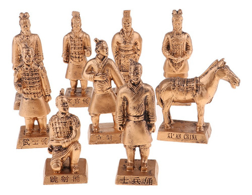 Guerreros De Terracota De Qin Estatua Soldados De Escultura