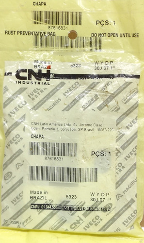 Genuine Oem Cnh 87616831 Plate Fits New Holland Aam