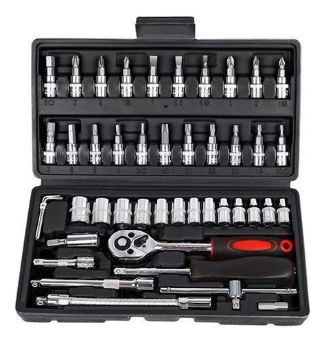 Reimay Juego De Herramientas Mecánicas Autocle Dados Acerokit 46pcs
