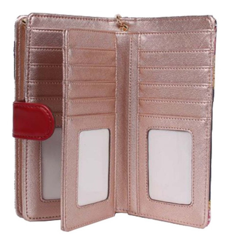Billetera Dama Nicole Lee Denim Collection Js6814 Xoxo