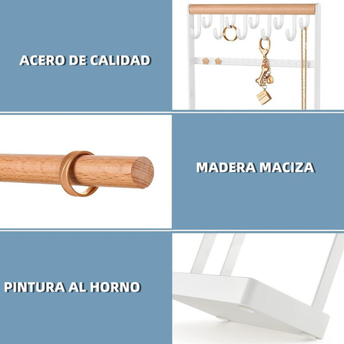 Estantes Joyería, Contenedores De Joyería De Collar, Anillos