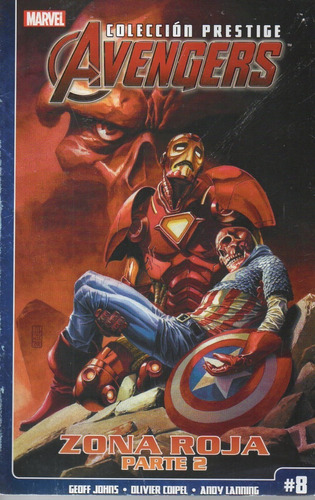 Avengers Coleccion Prestige Zona Roja 2, De Geoff Johns. Editorial Marvel En Español
