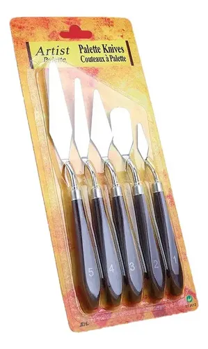 Espátulas Db 5 Para Decorar Bolos E Cremes Suavizantes Da &y