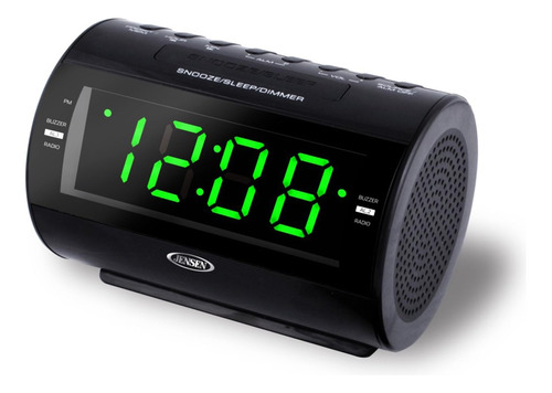 Jensen Jcr-210 Am/fm Digital Dual Alarm Clock Radio Con Soni