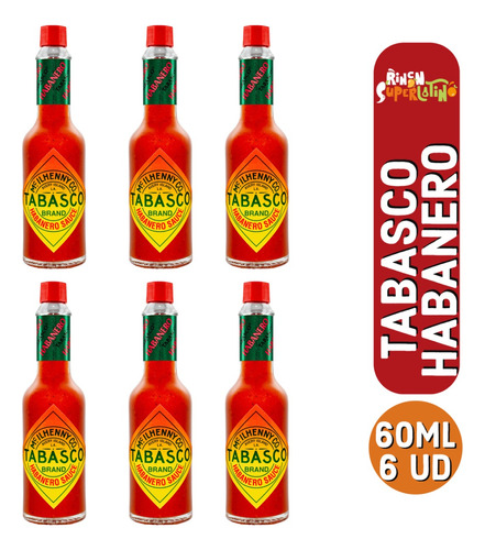 Tabasco Habanero Souce 60ml