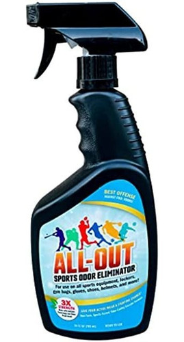 All-out Sports All Out Sports - Spray Eliminador De Olores 