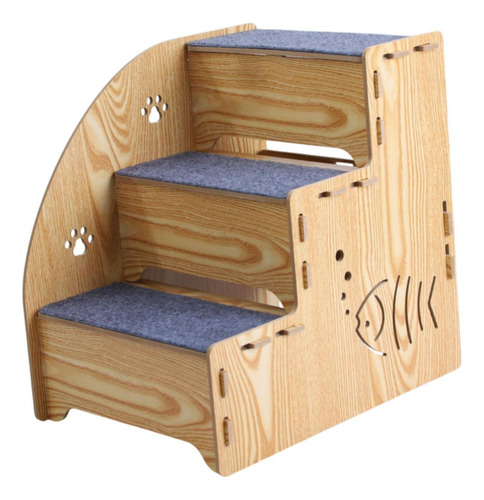 Escalera Para Perros De Madera Escalera De Perro 3 Escaleras