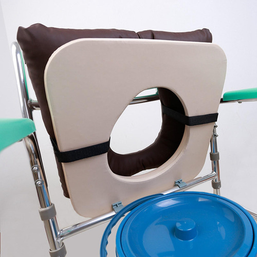 Almohadilla Ergonómica For Asiento De Baño, Soporte Café