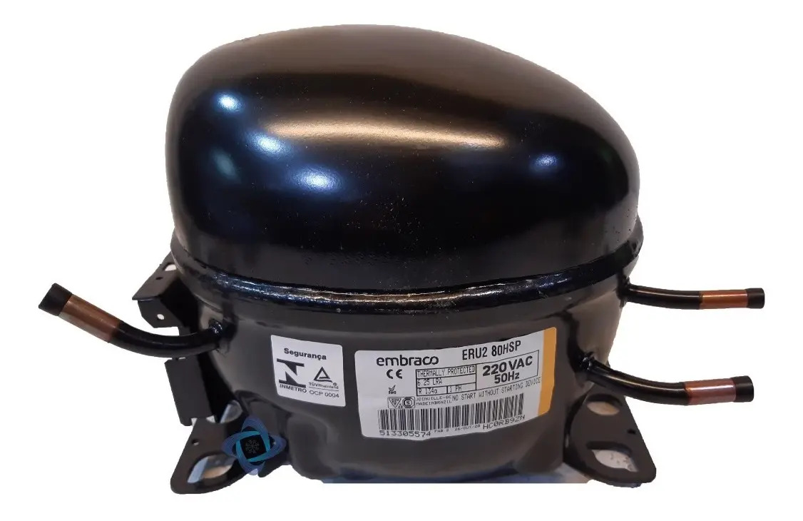 Motor Compresor Heladera Embraco 1/4 Gas R134 Refrigeracion