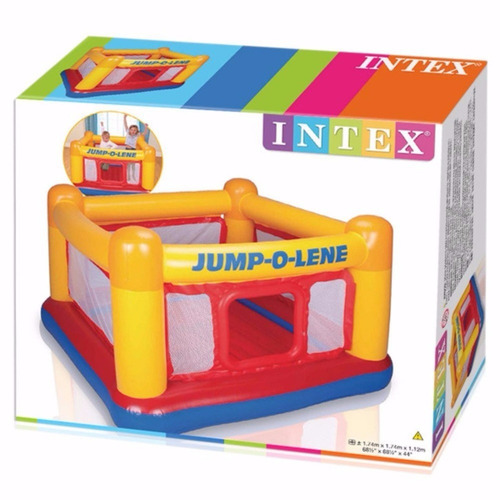 Gimnasio Pelotero Saltador Intex Jump O Lene Cuadrilatero