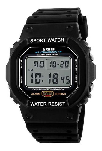 Reloj Skmei 1134 Sport Edition® Black Color de la correa Negro