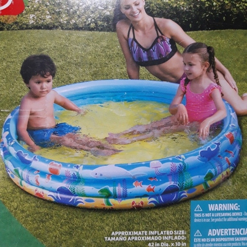 Imagen 4 de 4 de Piscina Inflable Para Niños 2+años. Bebesnueva. Piscina Co