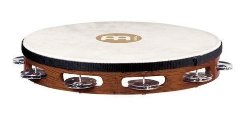 Aro Pandereta Meinl Tah1ab 10  Jingles Nickel Parche Cabra +